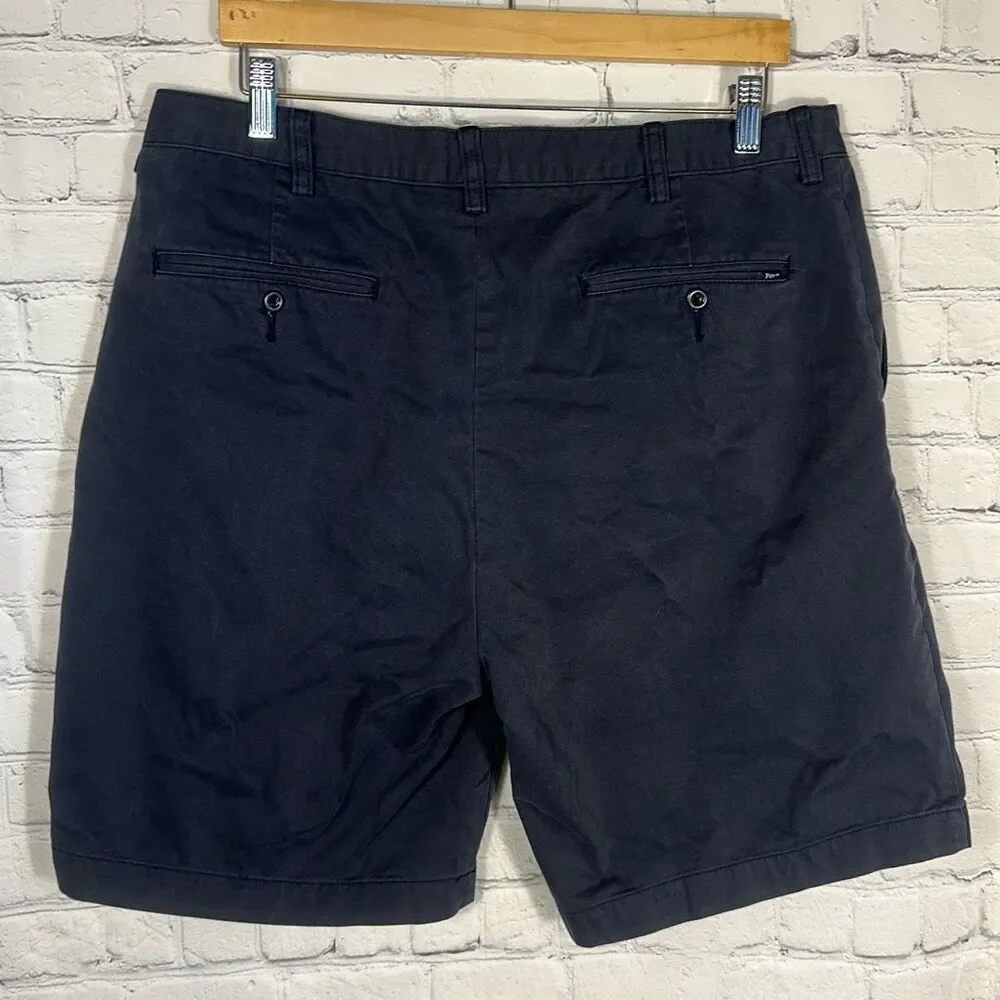 Polo Ralph‎ Lauren Shorts Mens 36 Blue Khaki Chino Longer Length
